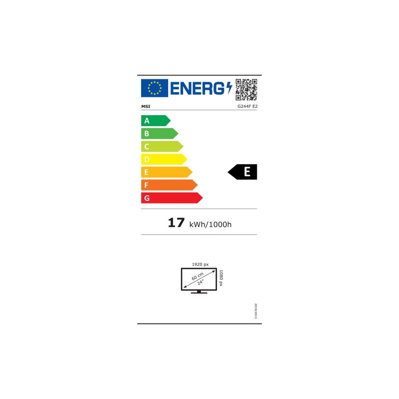 Gaming monitor Msi G244F E2 | 23,8" | 1920 x 1080 | (180hz) - IPS | Raven | 1ms | FreeSync