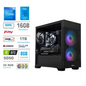 Gaming računalnik MEGA S7X Intel Core i5-12400F | RTX5050 | 16GB | 1TB-NVMe | Brez OS