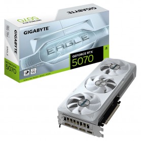 Grafična kartica nVidia RTX5070 GigaByte Eagle OC Ice SFF Bela - 12GB GDDR7 (GV-N5070EAGLEOC I...