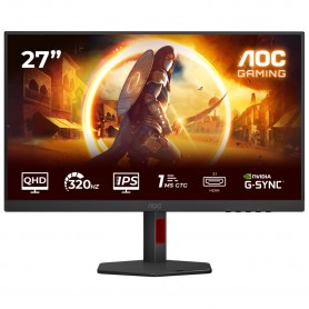 Gaming monitor AOC Q27G4SRU | 27,0" | 2560 x 1440 | (300Hz) - IPS | Raven | 0,3ms | G-Sync