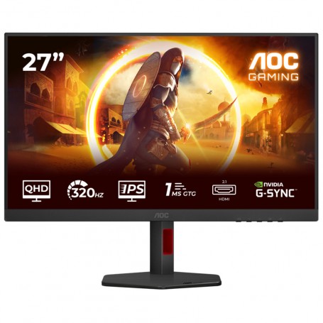 Gaming monitor AOC Q27G4SRU | 27,0" | 2560 x 1440 | (300Hz) - IPS | Raven | 0,3ms | G-Sync