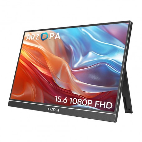 Prenosni monitor Arzopa 39,6 cm (15,6") A1 1920x1080 60Hz IPS 6ms Mini-HDMI 2xUSB-C Zvočniki N...