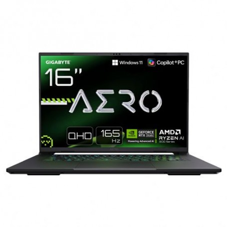 Gaming prenosnik Gigabyte Aero X16 - AMD Ryzen™ AI 7 350 | NVIDIA® GeForce® RTX 5060 -8GB | 32GB | - (16,0″) | 165hz | 1TB | Win 11
