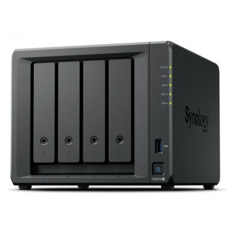 NAS ohišje Synology DS925+ 4x3.5'' SATA HDD/SSD 2x M.2 NVMe AMD V1500B 4-core (8-thread) 2.2 G...