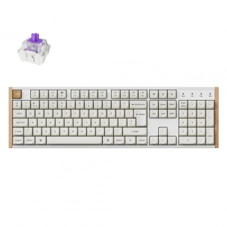 Mehanska Tipkovnica brezžična Keychron K10 HE Special Edition nebula mag stikala UK | bela R...