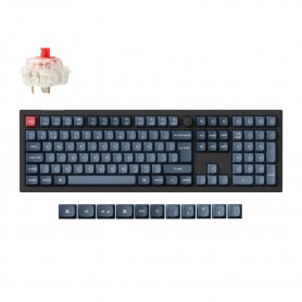 Mehanska Tipkovnica brezžična Bluetooth USB-C Keychron V6 Max rdeča stikala DE | Gateron Jup...