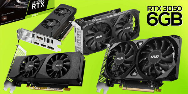 nVidia RTX 3050 grafična kartica