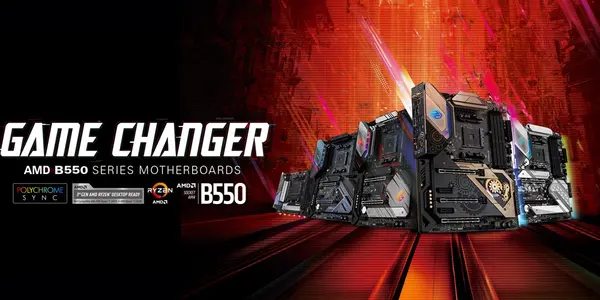 B550 microATX osnovna plošča