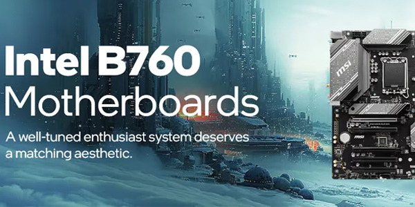 B760 microATX osnovna plošča