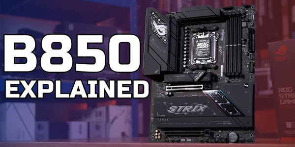 B850 microATX osnovna plošča