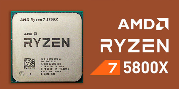 AMD Ryzen 7-5800X procesor